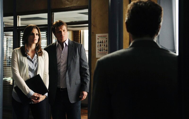 Kate Beckett(Stana Katic, l), Richard Castle(Nathan Fillion, r) – Bild: Universal TV