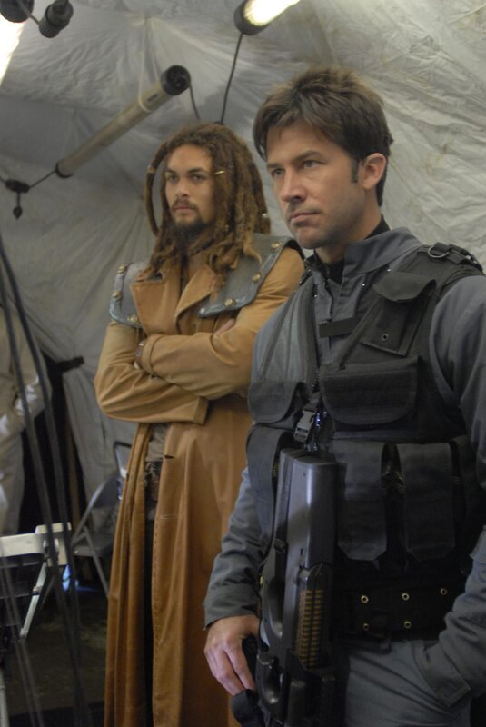 Stargate Atlantis Season3 EP Misbegotten and No Man’s Land, Stargate Atlantis Staffel3 EP EIN SCHLECHTER PLAN, regie USA 2004, Darsteller Jason Momoa; Joe Flanigan – Bild: MGM ©SYFY Photocredit Mandatory, Editorial Use Only, NO archive, NO Resale