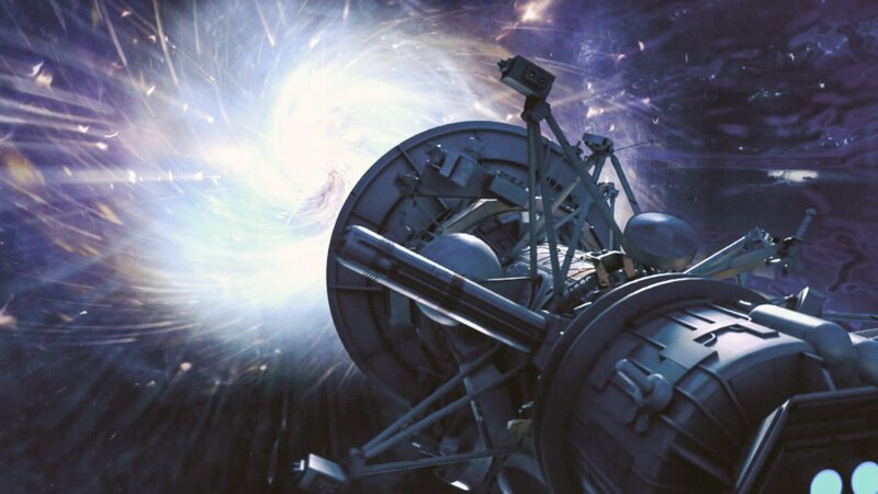 Zeitreisen sind ein beliebtes Thema von Science-Fiction-Filmen. Könnte es mit der nötigen Technik funktionieren? – Bild: ZDF und Discovery