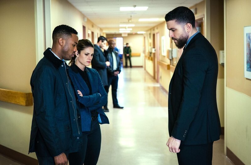 Maggie Bell (Missy Peregrym, l.); Omar Adom OA Zidan (Zeeko Zaki, r.) – Bild: CBS Broadcasting, Inc. /​ Michael Parmelee