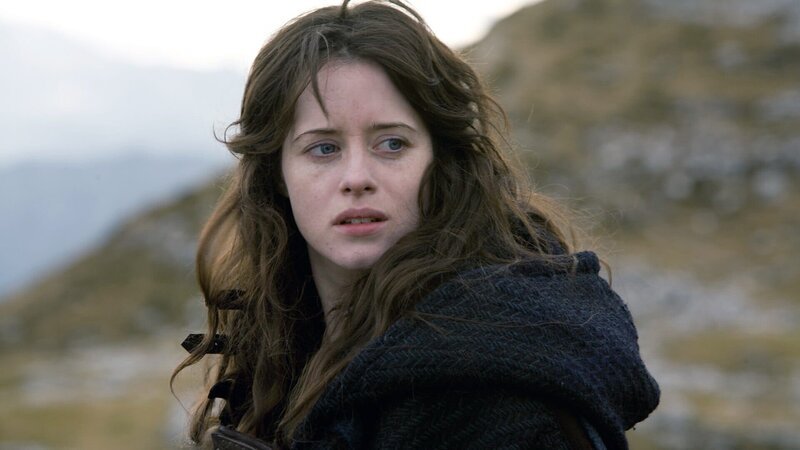 Ritter Behmen und Felson sollen ein Mädchen (Claire Foy), das für eine Hexe gehalten wird, in ein entlegenes Kloster bringen..Ritter Behmen und Felson sollen ein Mädchen (Claire Foy), das fĂĽr eine Hexe gehalten wird, in ein entlegenes Kloster bringen.. – Bild: RTL Zwei Ritter Behmen und Felson sollen ein Mädchen (Claire Foy), das für eine Hexe gehalten wird, in ein entlegenes Kloster bringen..Ritter Behmen und Felson sollen ein Mädchen (Claire Foy), das fĂĽr eine Hexe gehalten wird, in ein entlegenes Kloster bringen.. – Bild: RTL Zwei