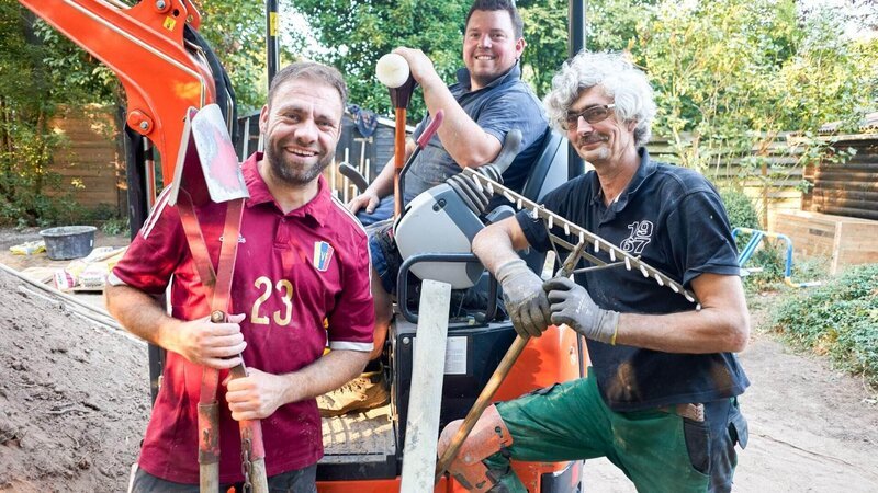 V.l.: Claus, Henrik und Ralf – Bild: RTL