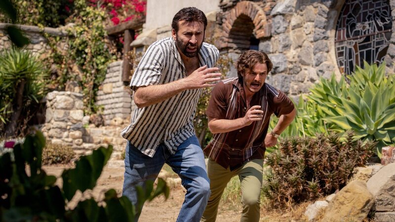 Nicolas Cage (li.) und Milliardär Javier Gutierrez (Pedro Pascal) – Bild: RTL Zwei Nicolas Cage (li.) und Milliardär Javier Gutierrez (Pedro Pascal) – Bild: RTL Zwei