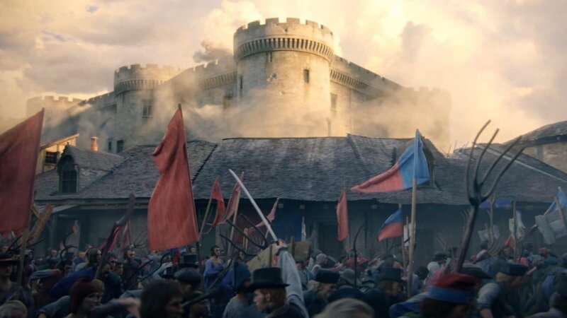 Die Bastille in Paris wird im Jahr 1789 zum Schauplatz eines der bedeutendsten Ereignisse der europäischen Geschichte. – Bild: ZDF und ZED./​ZED