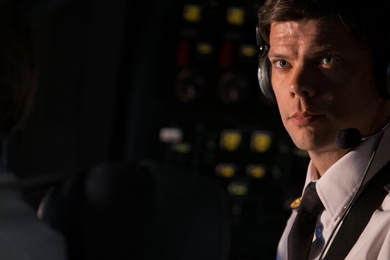 Oliver Krick (gespielt von Andrew Chapman), Auszubildender zum Flugingenieur für den TWA-Flug 800. (Bildnachweis: Cineflix/​Darren Goldstein) – Bild: Copyright © The National Geographic Channel.