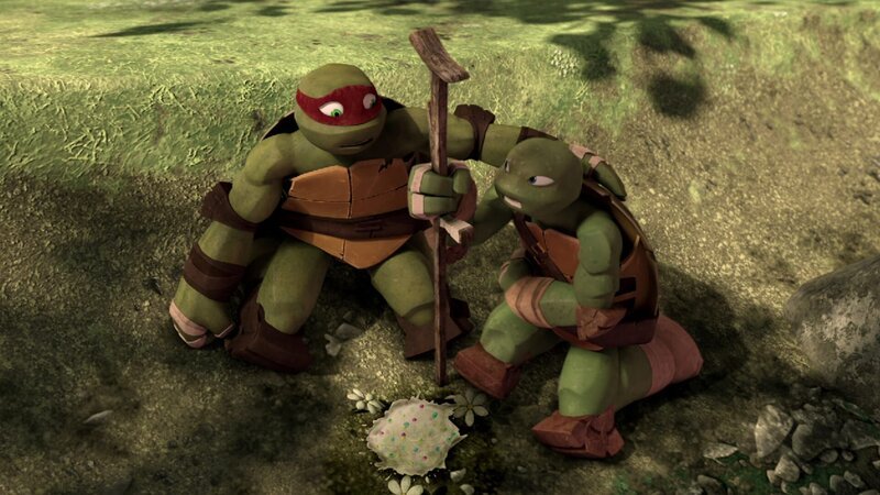 L – R: Raphael, Michelangelo – Bild: CH Media