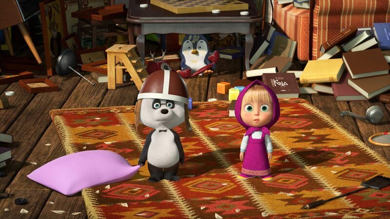 Mascha, der Panda und der Pinguin – Bild: KiKA/​Animaccord Animation Studio