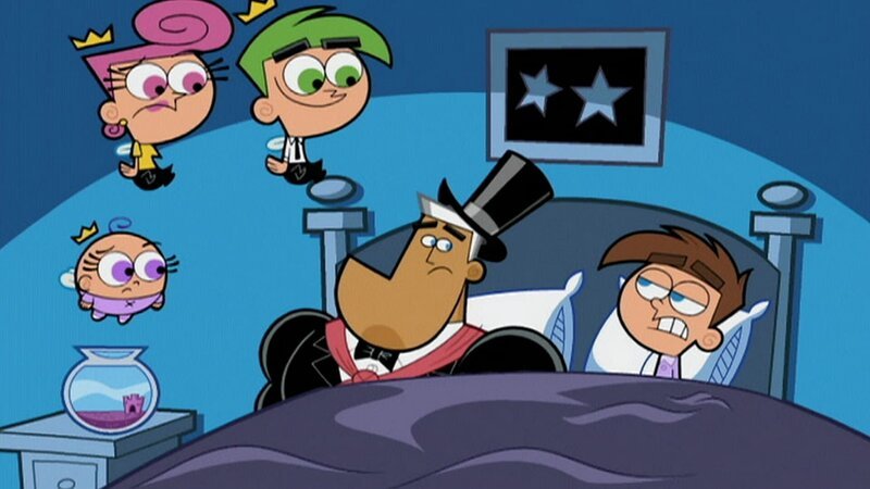 L-R: Poof, Wanda, Cosmo, Jorgen, Timmy – Bild: Paramount L-R: Poof, Wanda, Cosmo, Jorgen, Timmy – Bild: Paramount