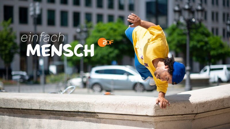 Logo: „einfach Mensch“ – Bild: ZDF und JTK Picturegraphie./​JTK Picturegraphie
