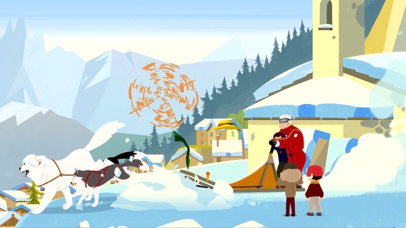 Belle hat die Aufgabe des Leittiers übernommen. – Bild: ZDF/​Gaumont Animation/​PP Animation III Inc.