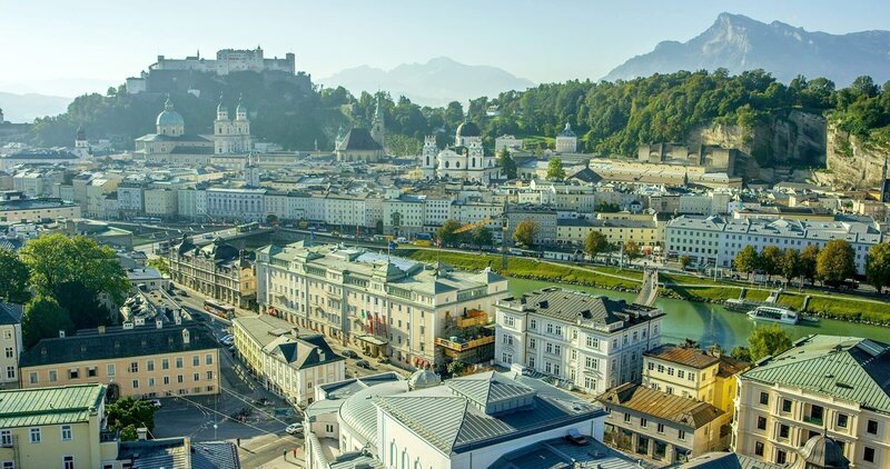 Salzburg; Drone Panorama. – Bild: Moonlake Entertainment Ltd. /​ ORF