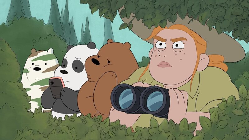 v.li.: Ice Bear, Panda Bear, Grizzly Bear, Ranger Tabes – Bild: Cartoon Network