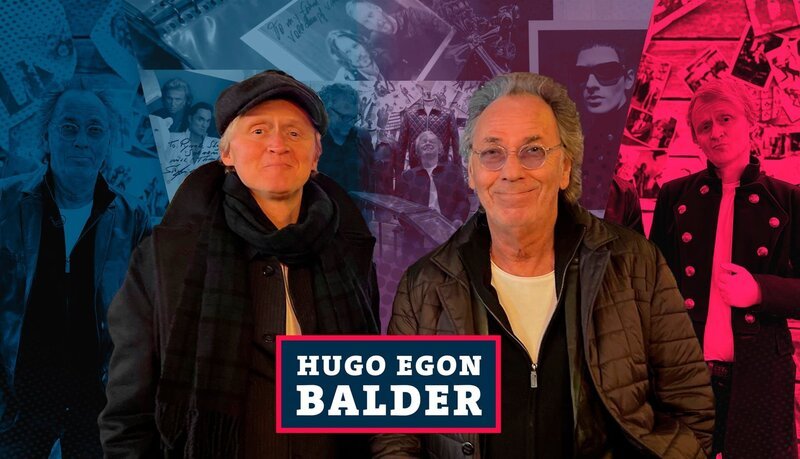 Hugo Egon Balder (re.) fragt nach der Bedeutung von „verwarzt“. Aber wir sind ja nicht bei „Genial daneben“. In der Kurzstrecke wird über Dieter Bohlen gelästert, Burger mit Humor gewürzt, und Balder verrät sein perfektes Schwimm-Alter. – Bild: ZDF und SWR/​dibido.