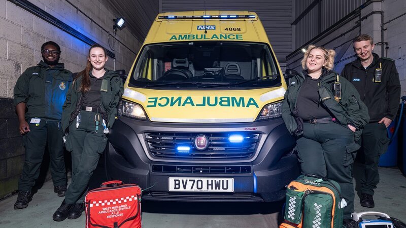Pictured: Coventry Hub. West Midlands Ambulance Service. Photo by Chris Lopez – Bild: BossaNova Media
