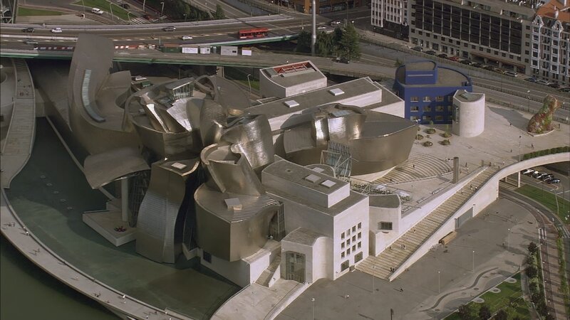 Das Guggenheim-Museum in Bilbao beherbergt vor allem zeitgenössische Kunst. – Bild: ZDF und Skyworks.