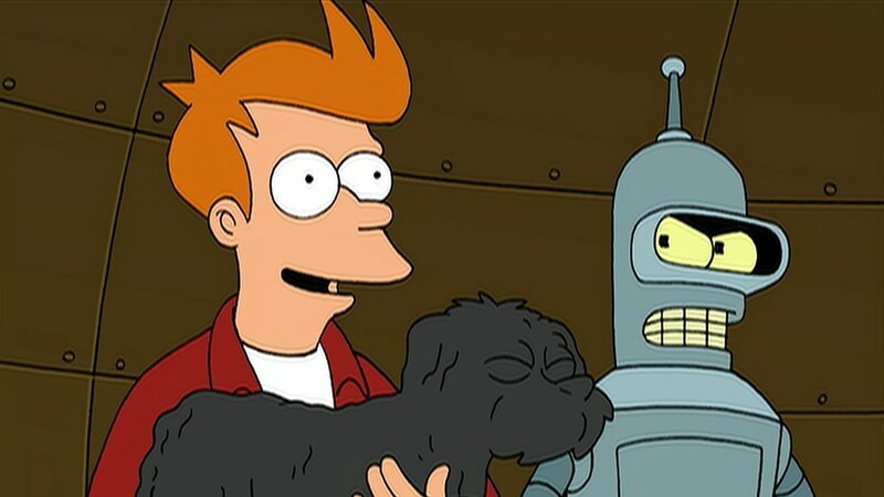 L-R: Fry, Seymour, Bender – Bild: Paramount