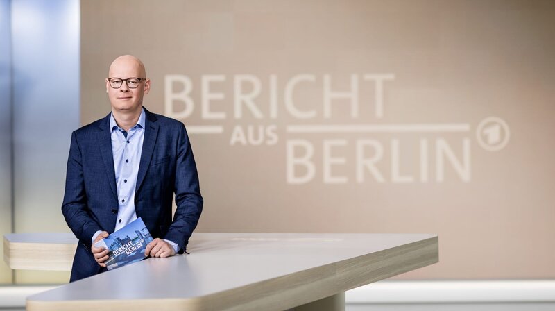 Matthias Deiß (rbb), stellvertretender Studioleiter und Chefredakteur Fernsehen im ARD-Hauptstadtstudio – Bild: ARD-Hauptstadtstudio/​Thomas Kierok