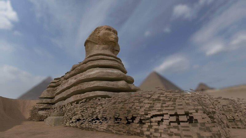 Welche Geheimnisse verbirgt die Sphinx bis heute? – Bild: MG RTL D /​ Windfall Films Ltd.