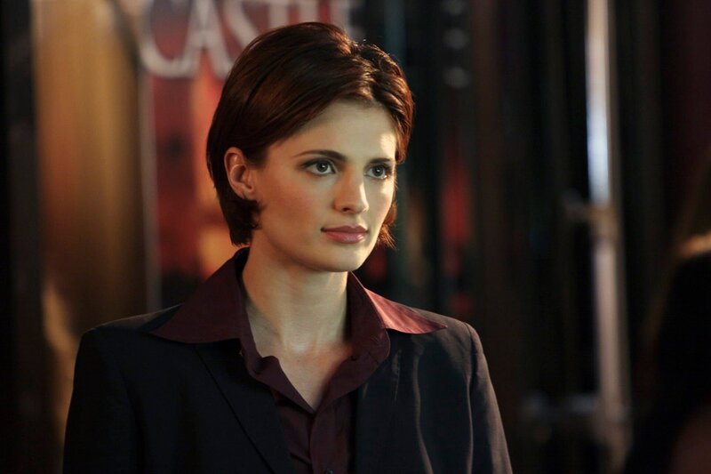 Stana KATIC (Détective Kate Beckett) Réalisation : Rob BOWMAN. – Bild: Universal TV