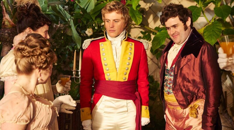 William Dobbin (Johnny Flynn) und Jos Sedley (David Fynn). – Bild: WDR/​Mammoth Screen Limited/​ITV