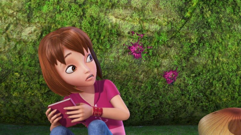 Wendy hat Angst so allein im Geheimen Garten. – Bild: ZDF/​method Film/​DQ Entertainment