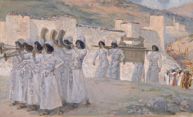 x1952–216, Die sieben Trompeten von Jericho, Künstler: Tissot – Bild: 2014 The Jewish Museum/​The Jewish Museum/​The Jewish Museum