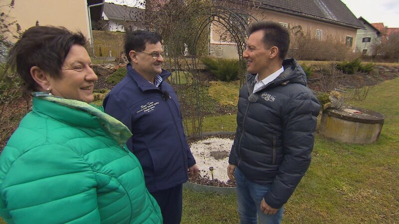 Familie Muhry und Dr. Christian Horwath (r.) – Bild: ATV Eigenproduktionsbild frei