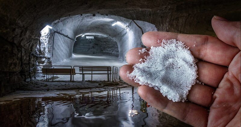 Einige Rohstoffe sind in Deutschland in großen Mengen vorhanden. Sie haben unsere Wirtschaft und damit auch unsere Geschichte geprägt. Ihre Bedeutung unterliegt dem Wandel der Zeit. – Bild: ZDF und Bianca Büdenbender