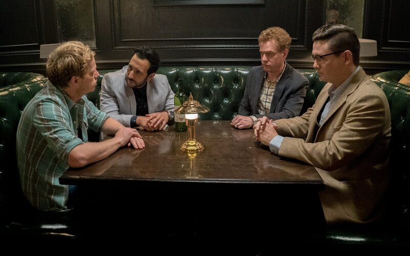 (v.l.n.r.) Jimmy (Chris Geere); Edgar (Desmin Borges); Vernon (Todd Robert Anderson); Paul (Allan McLeod) – Bild: Dieses Bild darf ausschließlich nach Maßgabe der Allgemeinen Geschäftsbedingungen für die Presselounges der Sender der ProSiebenSat.1 Media SE (AGB) genutzt werden. Die in den AGB festgesetzten Rechteeinschränkungen sind unbedingt  …