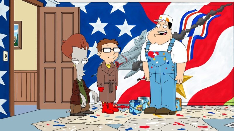 L-R: Roger, Steve, Stan – Bild: ViacomCBS /​ FOX /​ FOX BROADCASTING /​ TCFFC