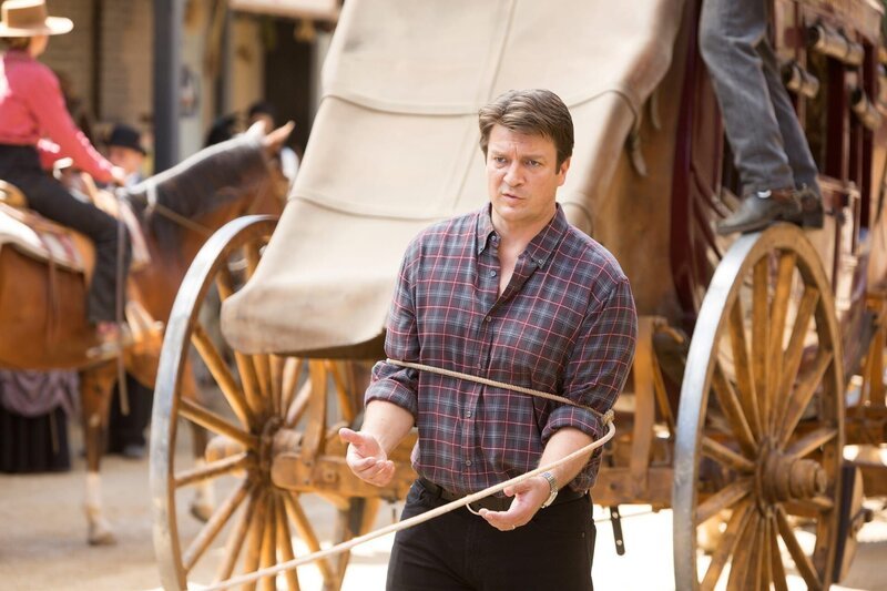Ein neuer Fall wartet auf Castle (Nathan Fillion) … – Bild: Michael Desmond /​ Marlyse Press Photo/​MPP/​ABC
