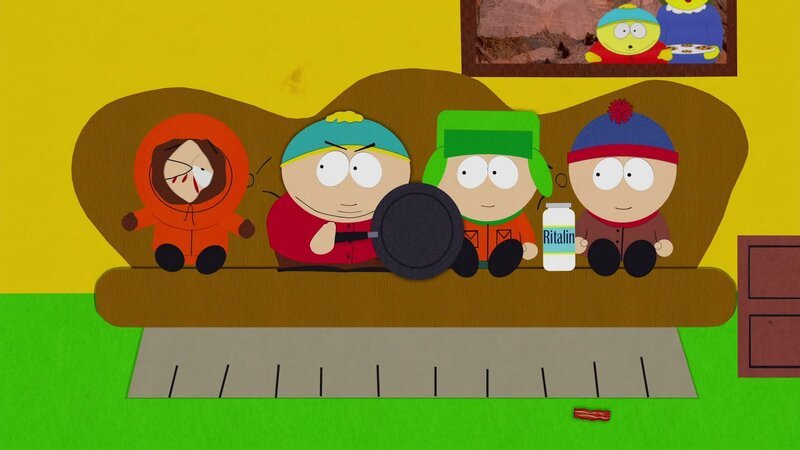 L-R: Kenny, Eric, Kyle, Stan – Bild: ViacomCBS