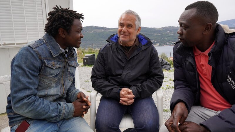 Didier Tchou Momte, Giannis Meletiou, Arnaud Tchoua – Bild: Spiegel TV Wissen