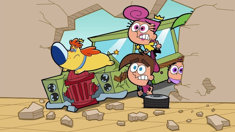 L-R: Sparky, Timmy, Wanda, Poof – Bild: ViacomCBS