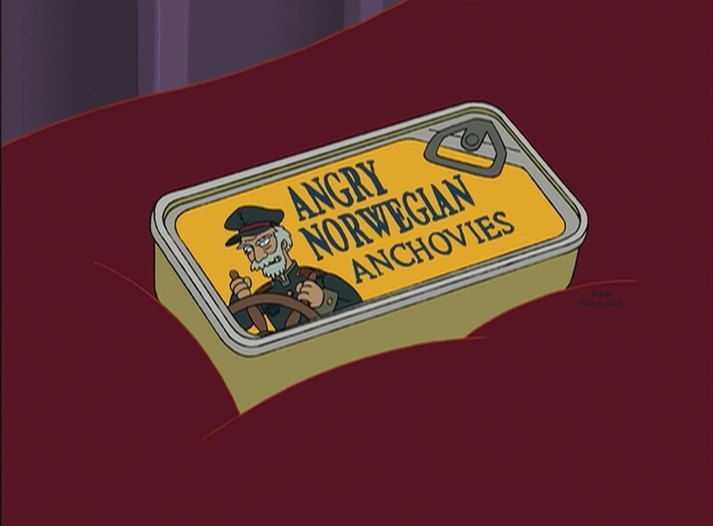 Angry Norwegian anchovies – Bild: Paramount