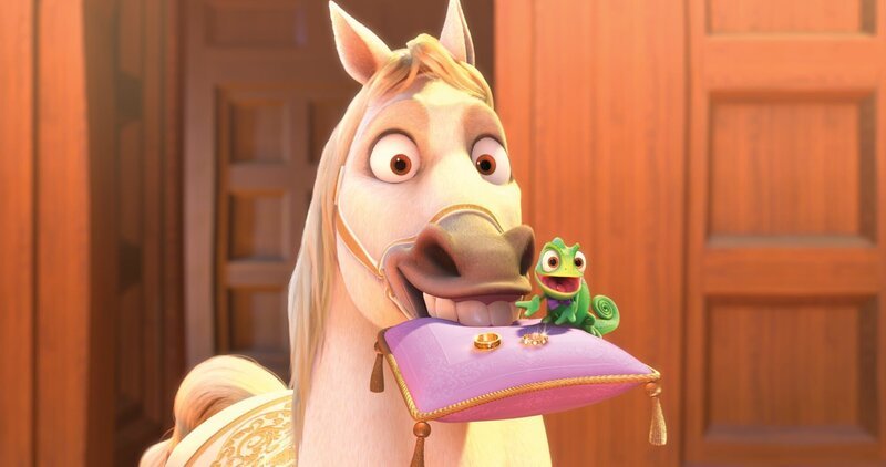 ?TANGLED EVER AFTER?   PASCAL and MAXIMUS return as proud ring bearers at the spectacular wedding of Rapunzel and Flynn in Disney Animation?s ?Tangled Ever After.? ©2011 Disney Enterprises, Inc. All Rights Reserved. – Bild: Disney /​ ©2011 Disney Enterprises, Inc. All Rights Reserved.