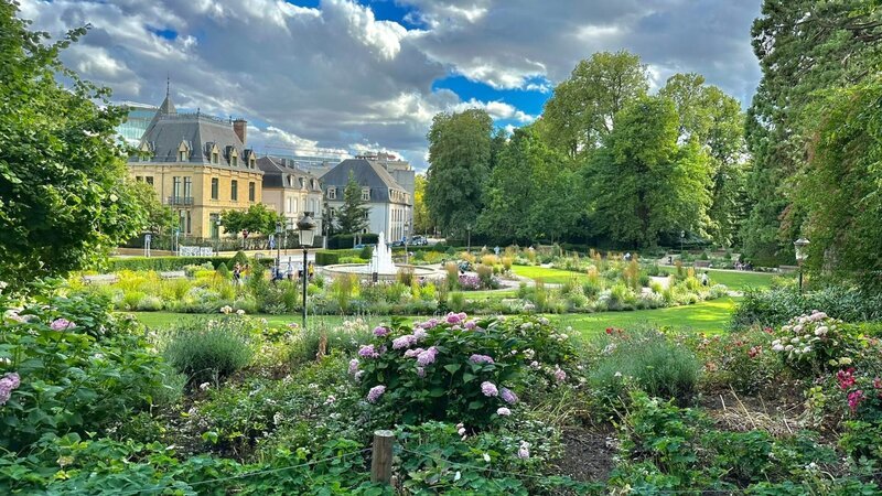 Amaliapark, Luxemburger Stadtpark. – Bild: ORF/​Ralph Huber-Blechinger