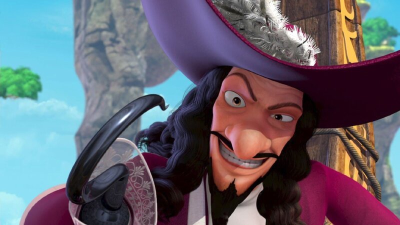 Captain Hook hat mal wieder einen teuflischen Plan, wie er Peter Pan und die Verlorenen Kinder loswerden kann. – Bild: ZDF/​method Film/​DQ Entertainment