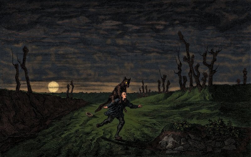 D86E6P Werewolf Loup Garou – Bild: Chronicle /​ Alamy Stock Photo /​ Alamy Stock Photo /​ https:/​/​www.alamy.com /​ Credit: Chronicle /​ Alamy Stock Photo