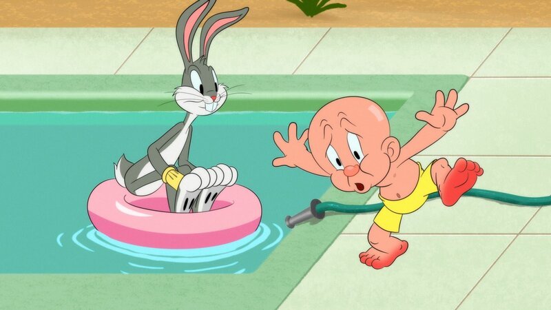 v.li.: Bugs Bunny, Elmer Fudd – Bild: Warner Bros. Entertainment Inc. LOONEY TUNES and all related characters and elements are trademarks of and © Warner Bros. Entertainment Inc. All Rights Reserved