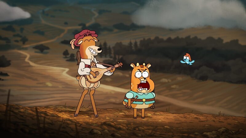 Prinz Ivandoe (m.), Bert (r.) – Bild: Cartoon Network Studios
