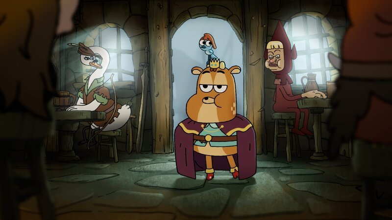 Mitte: Prince Ivandoe, Bert (oben) – Bild: Cartoon Network Studios