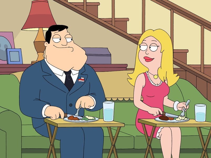 L-R: Stan, Francine – Bild: FOX /​ 2009 FOX BROADCASTING /​ TTCFFC ALL RIGHTS RESERVED.