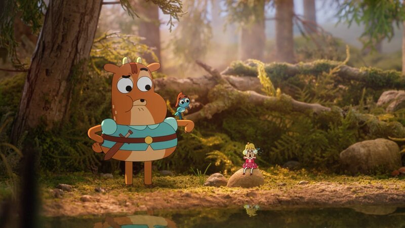 L-R: Ivandoe, Bert und Frogman – Bild: Cartoon Network Studios /​ for show promotional use only