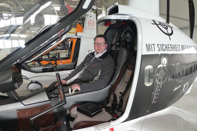 Rotorvox-Chefpilot René Pilz – Bild: Spiegel TV Wissen (DE) /​ Christian Brandt