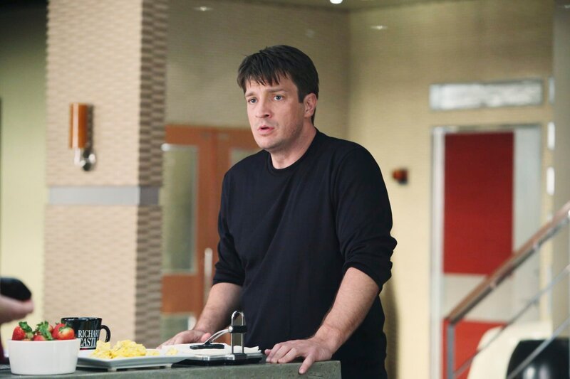 CASTLE – „Boom!“ -- Actress Dana Delany („Desperate Housewives“) will guest star in two episodes of „Castle, „ beginning with Part 1 (entitled „Tick, Tick, Tick …“) on Sunday, March 21 (10:01⁠–⁠11:00 p.m., ET), and concluding with Part 2 (entitled „Boom!, „ airing 10:00⁠–⁠11:00 p.m., ET) on MONDAY, MARCH 22 on ABC. (ABC/​DANNY FELD) NATHAN FILLION, ABC Studios, Nathan Fillion – Bild: AXN
