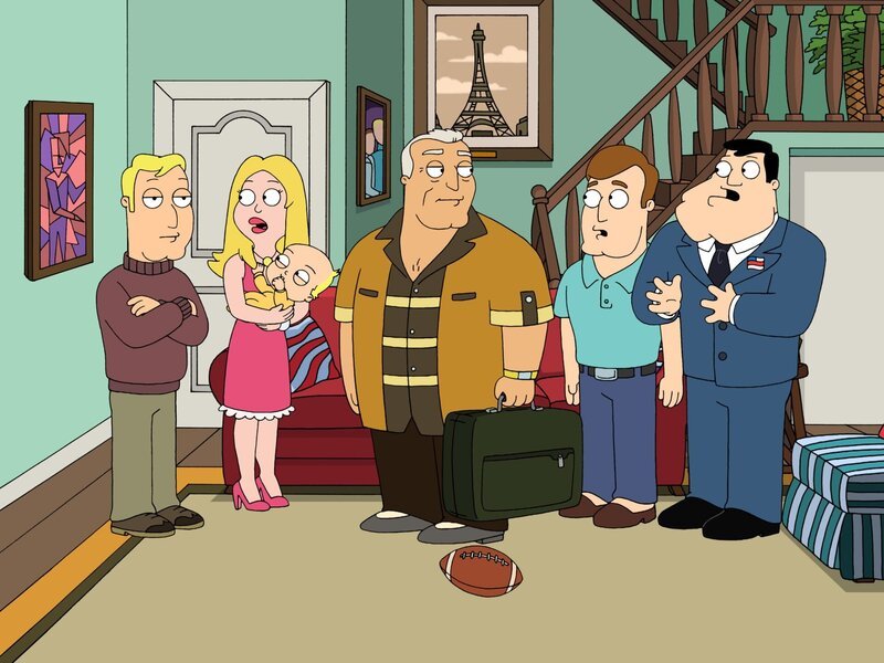 L-R: Terry Bates, Francine, Libby, Tank Bates, Greg Corbin, Stan – Bild: FOX /​ FOX BROADCASTING /​ TTCFFC ALL RIGHTS RESERVED.