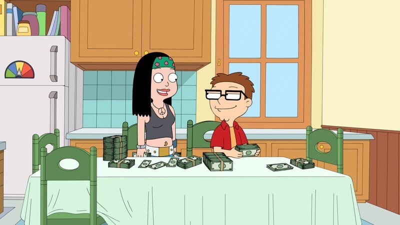 L-R: Hayley, Steve – Bild: ViacomCBS /​ FOX /​ FOX BROADCASTING /​ AMERICAN DAD and TCFFC ALL RIGHTS RESERVED.