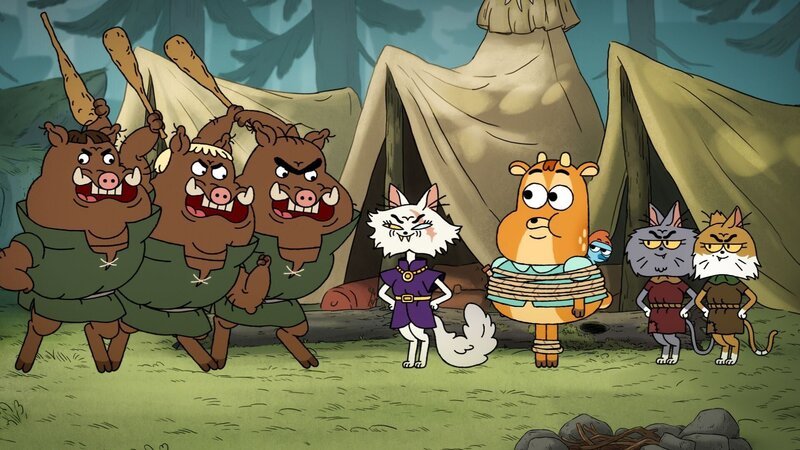 Prince Ivandoe (4.v.r.), Bert (3.v.r.) – Bild: Cartoon Network Studios
