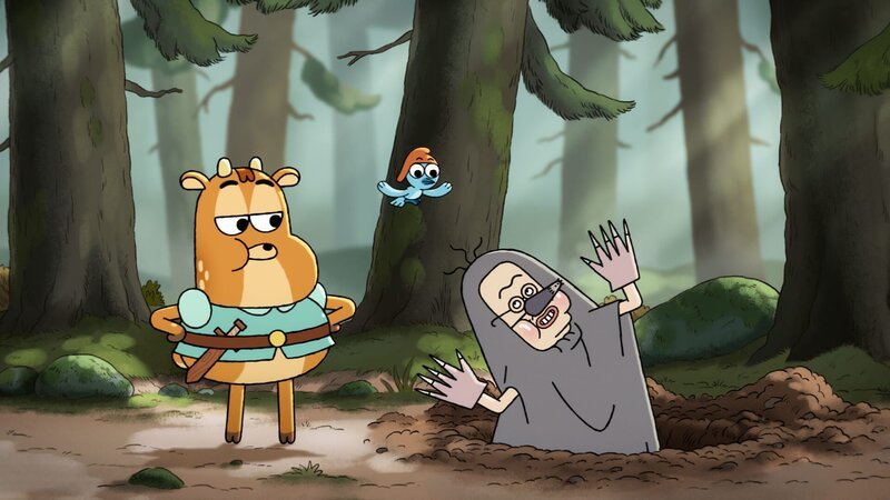Prinz Ivandoe (l.), Bert (m.) – Bild: Cartoon Network Studios